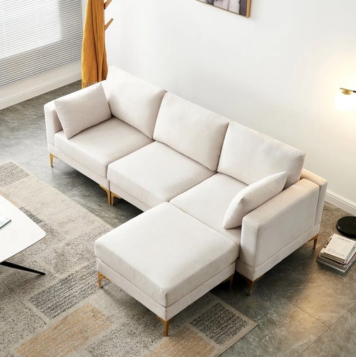 Sillón moderno de 3 plazas